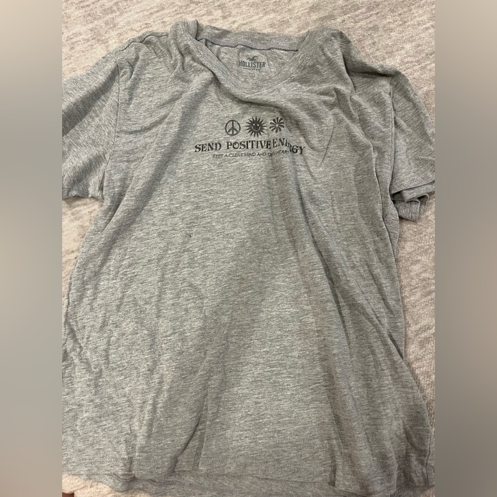 Hollister Stay Positive Energy Tee